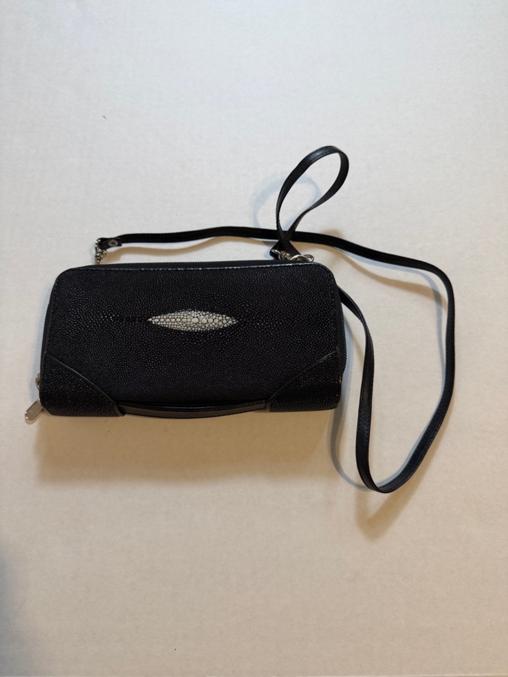 Genuine Stingray Skin Crossbody Bag